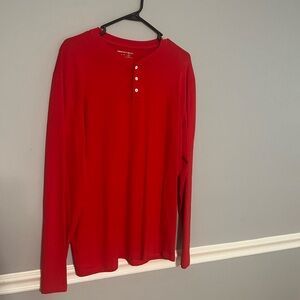 Paper Denim & cloth mens red XL shirt